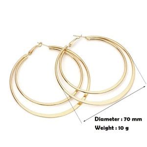 Hoops earrings